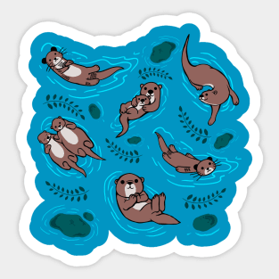 Significant Otter Love Sticker